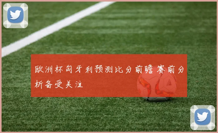 欧洲杯匈牙利预测比分前瞻 赛前分析备受关注
