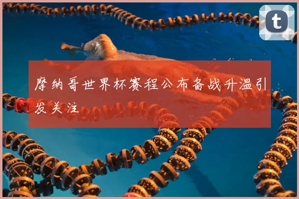 摩纳哥世界杯赛程公布备战升温引发关注